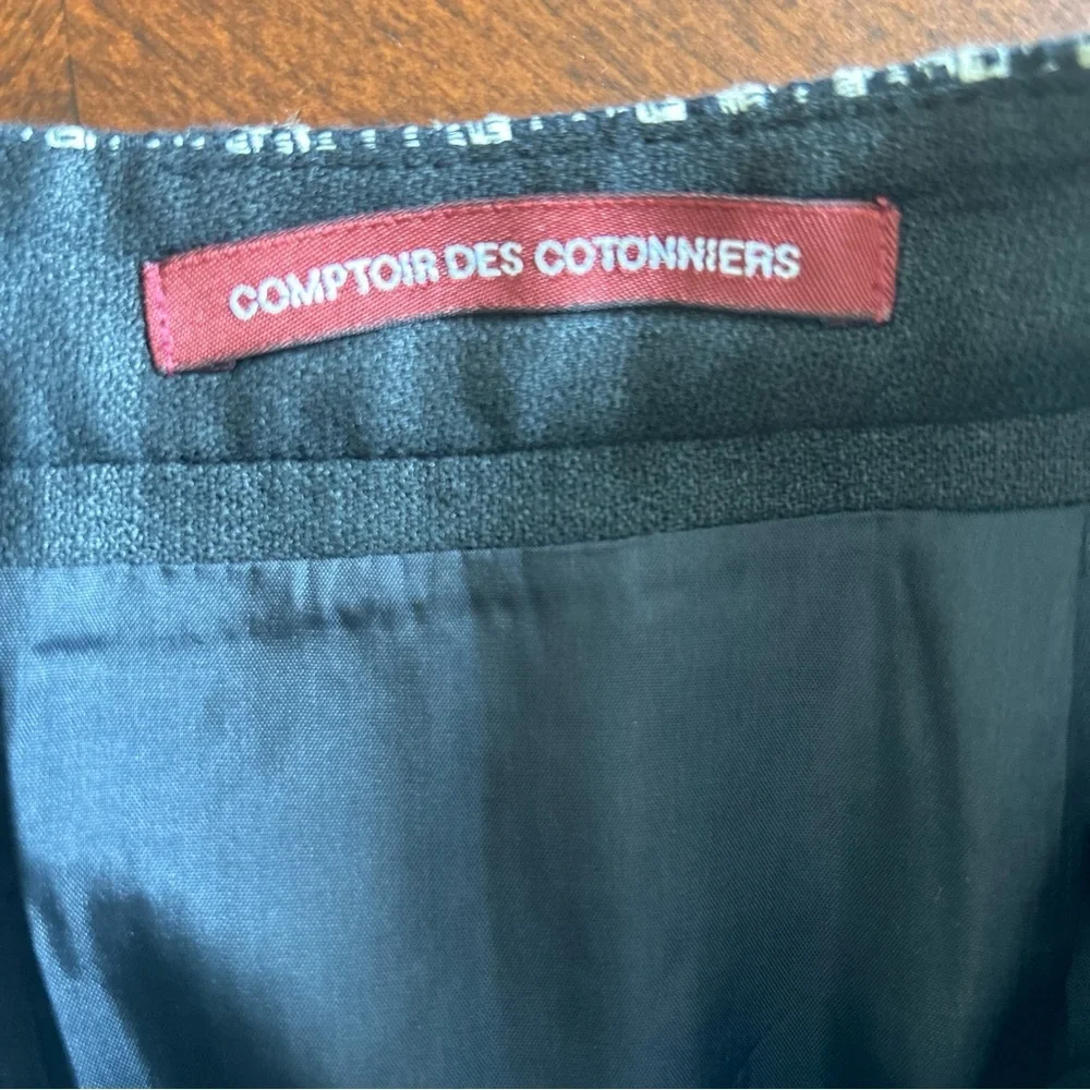 Comptoir Des Cotonniers | Tweed A-Line Patterned Skirt